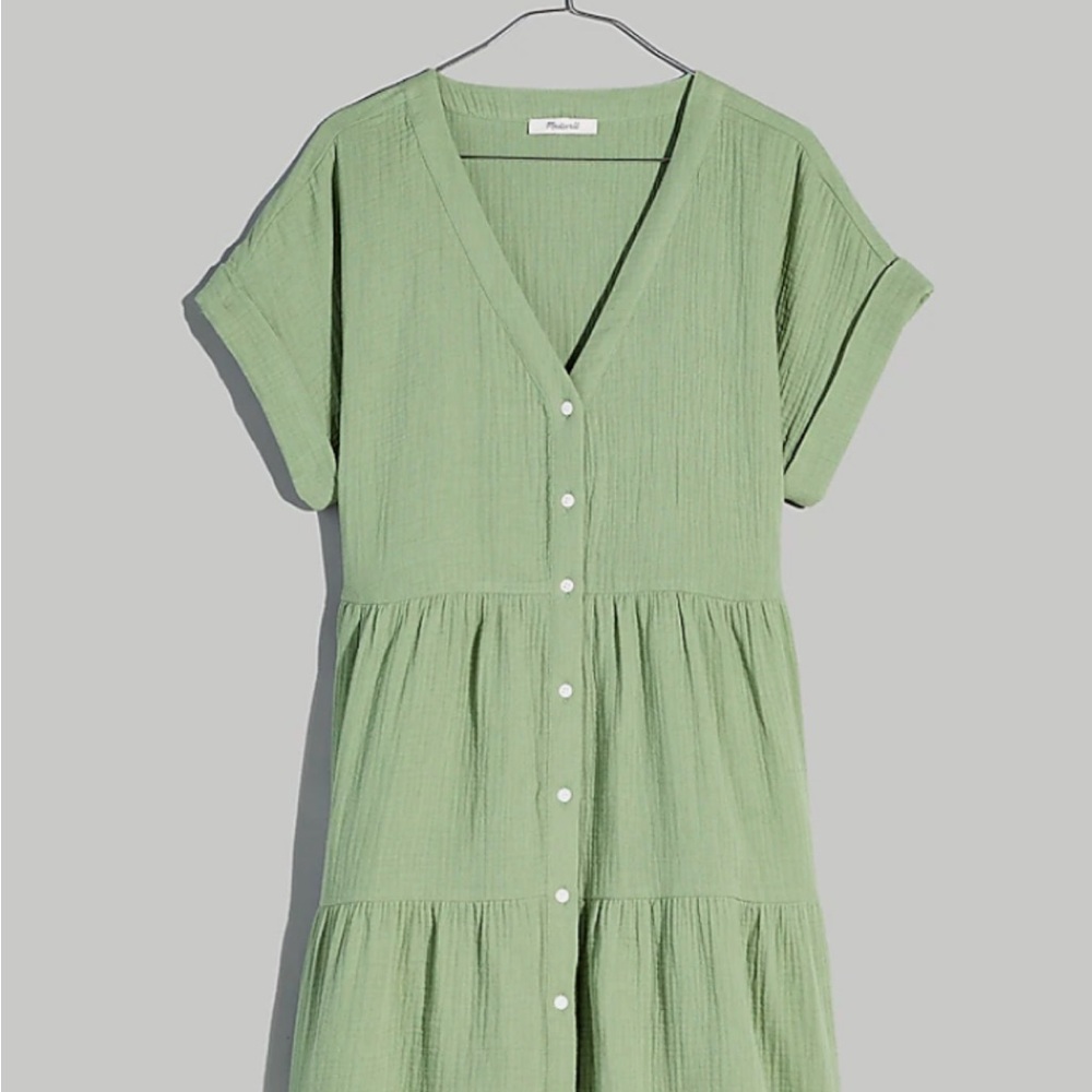 Aloe Green Madewell Lightspun Dress